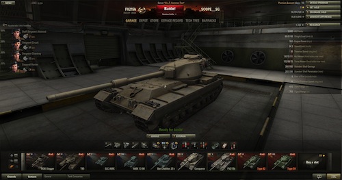 World of Tanks FV215b